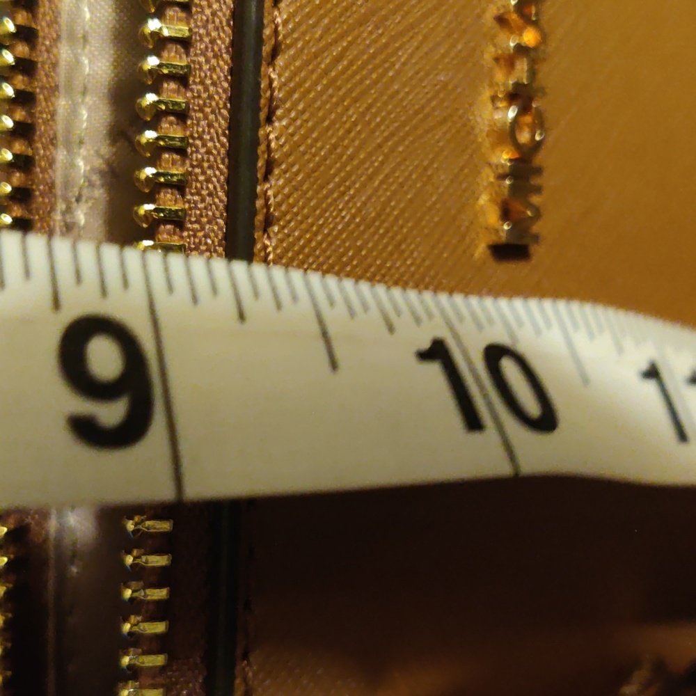 Michael Kors Brown Leather Top Zip Tote Nwt - Picture 11 of 11